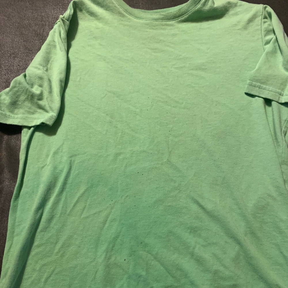 Green shirt